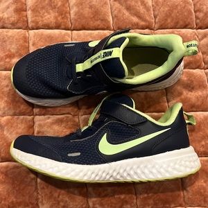 Nike Revolution kids sneakers size 3 youth